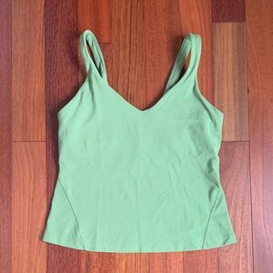 Lululemon Athletica Olive Green Bratop